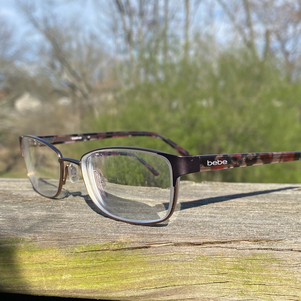 Bebe Rose Gold tortoise Eyeglasses frames 53[]17 135 BB5144